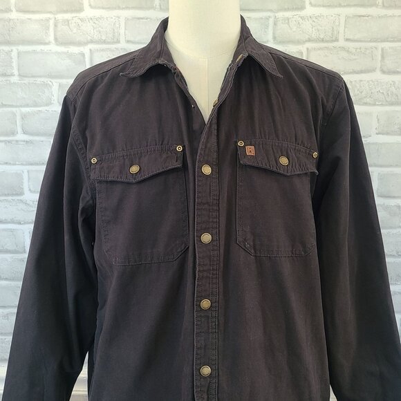 Coleman Mens Fleece Lined Shacket Shirt Outdoor Utility NEW Large Gorpcore - Picture 2 of 9